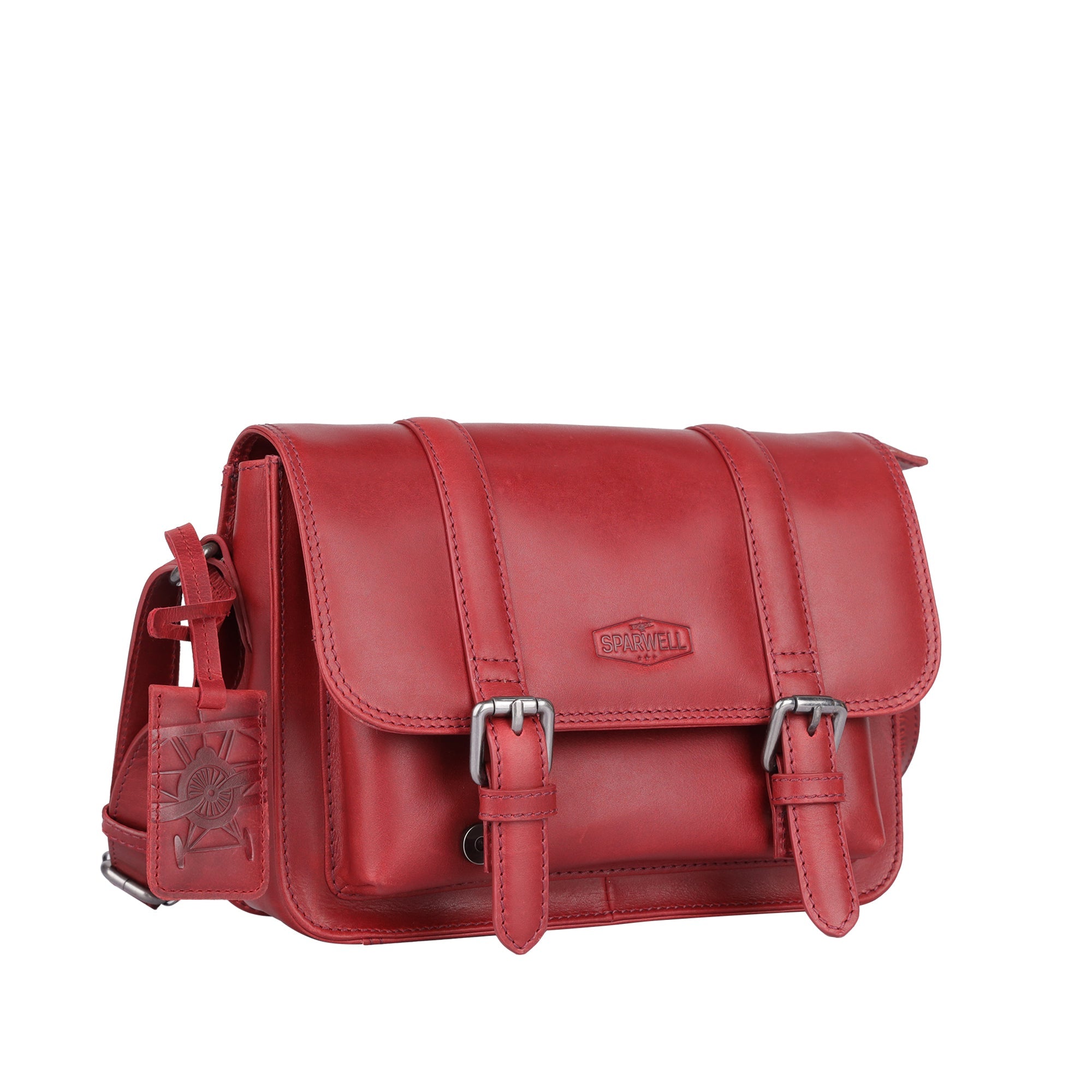 Lady - Leder Umhängetasche / Crossbody