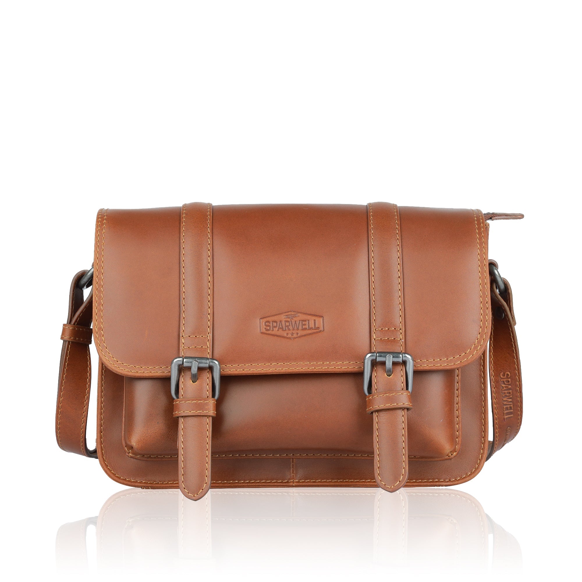Lady - Leder Umhängetasche / Crossbody