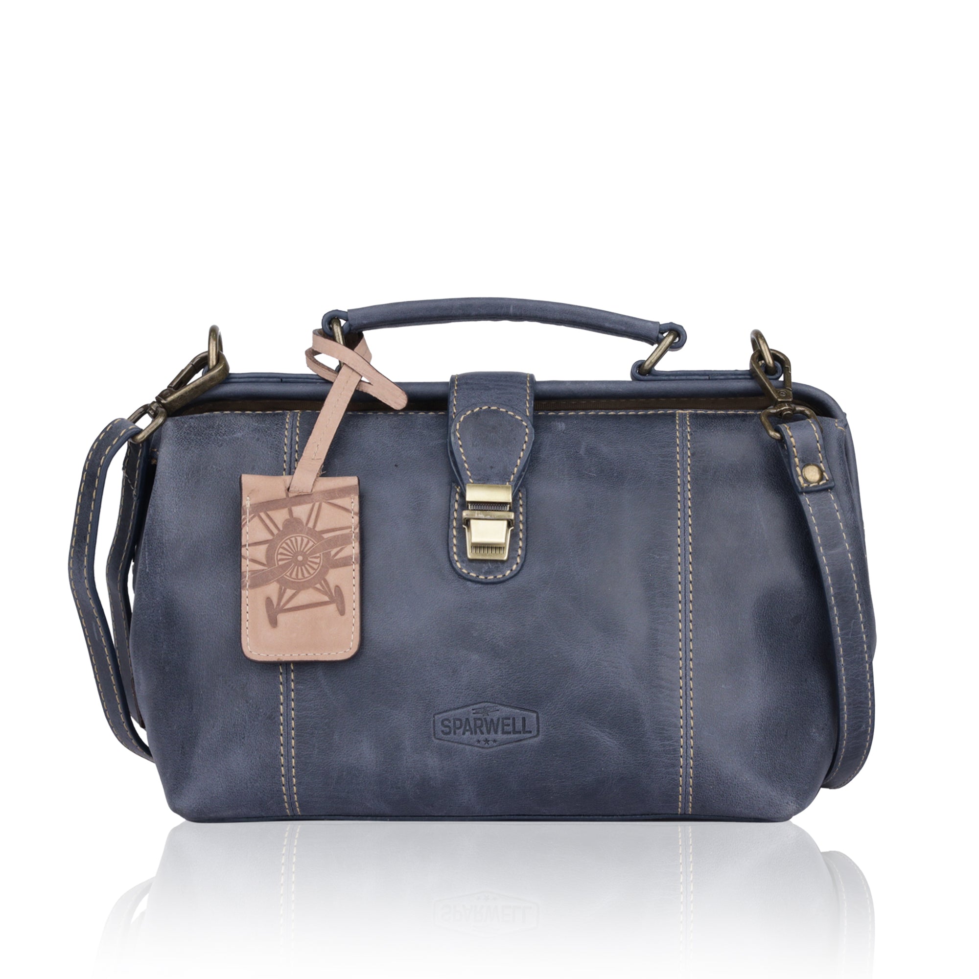 Luna - Leder Handtasche für Sie