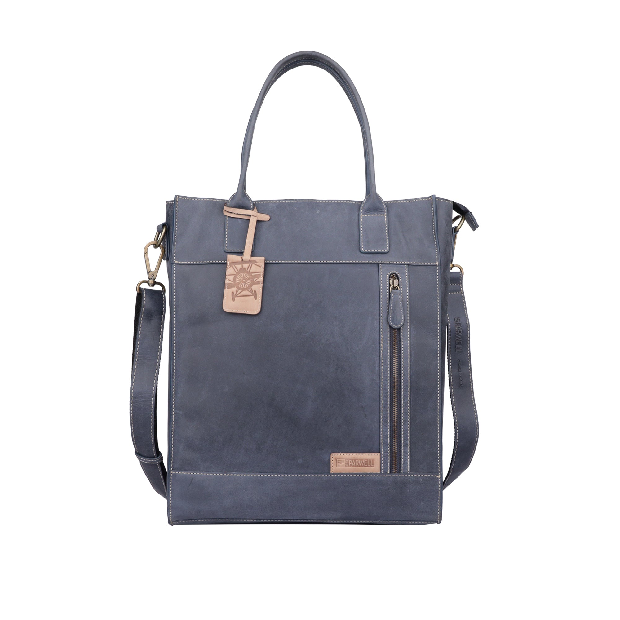 Trendy Taner - Leder Shopper