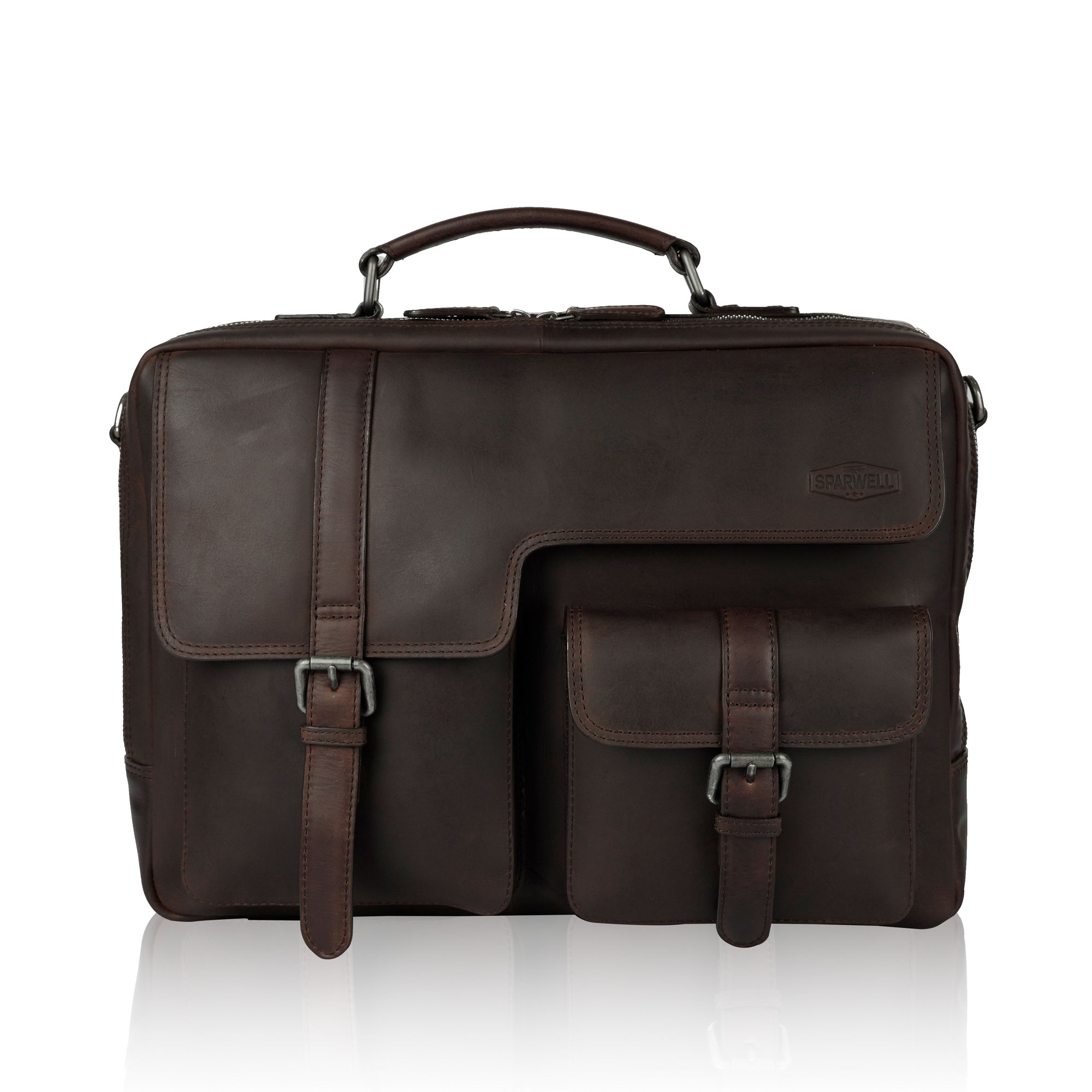 Luc - Leder Businesstasche / Laptoptasche