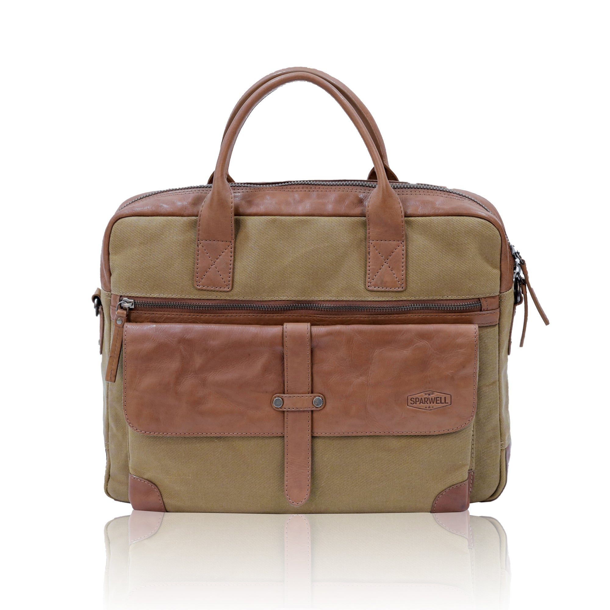 Rare - Leder Aktentasche / Laptoptasche