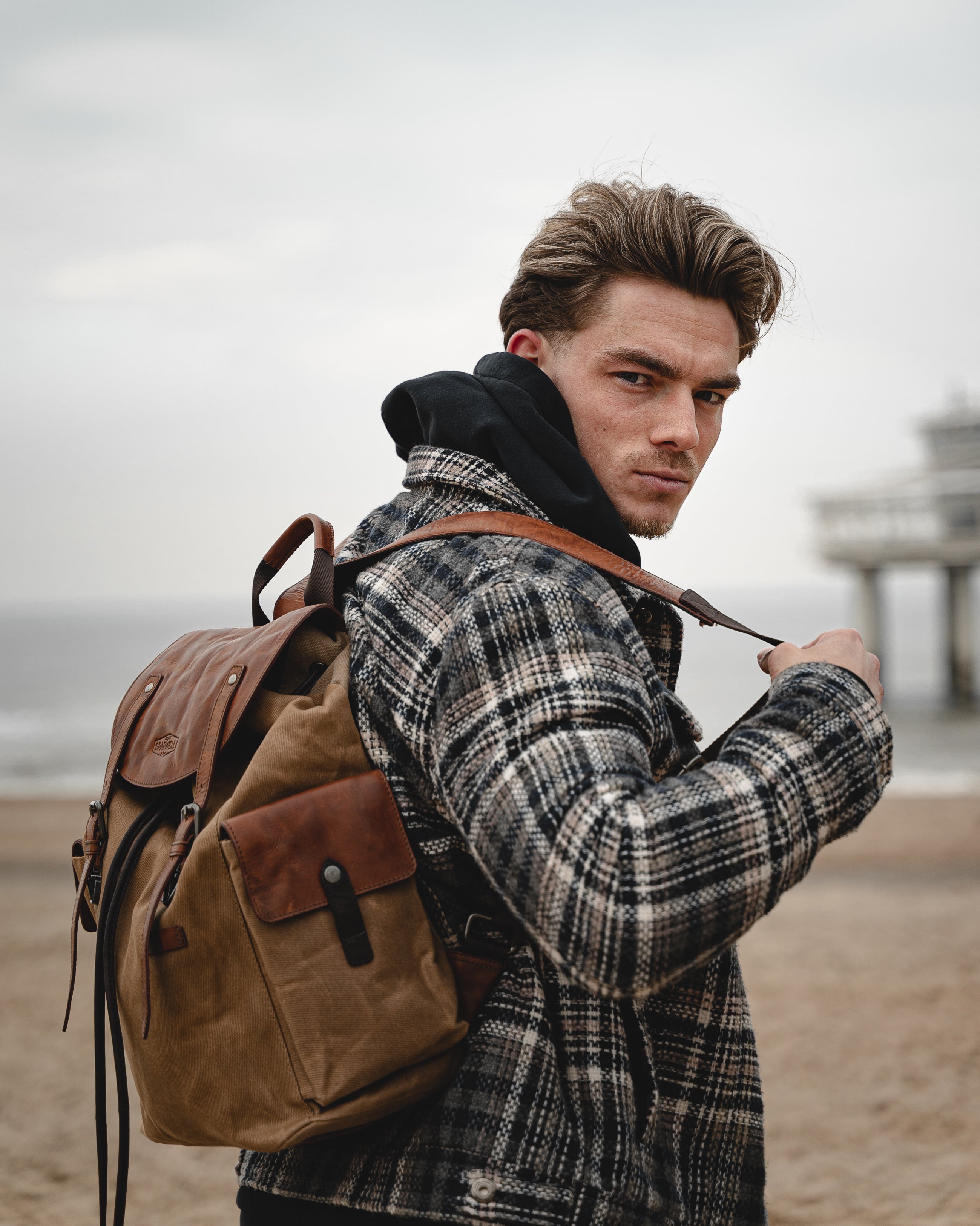 Trend Setter- Leder Rucksack