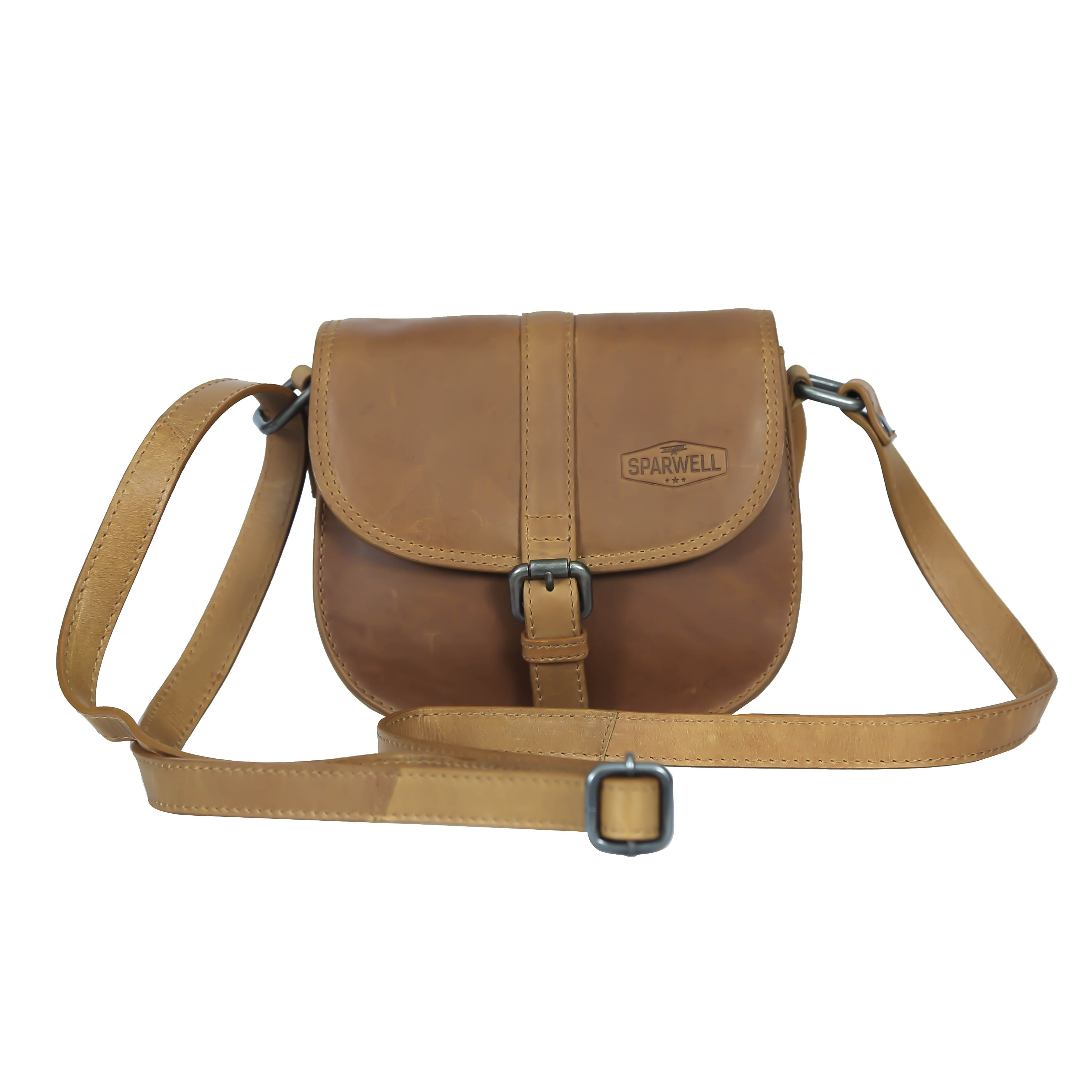 Kreation- Leder Umhängetasche / Crossbody