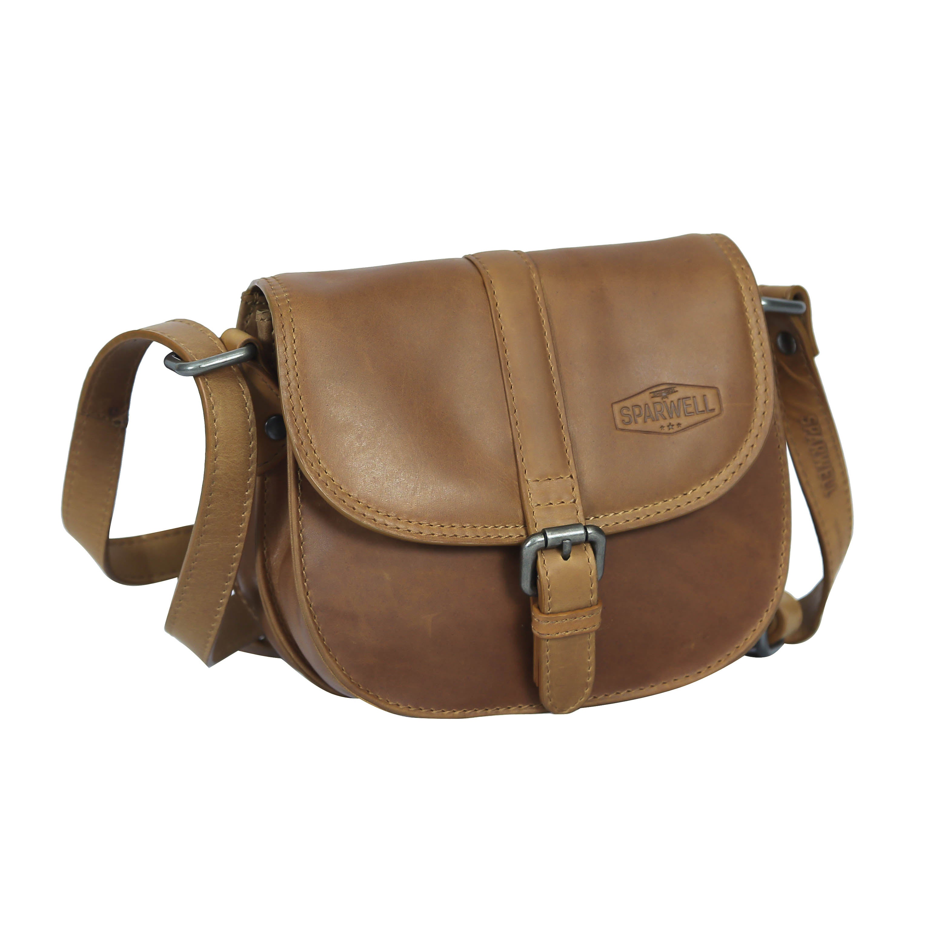 Kreation- Leder Umhängetasche / Crossbody