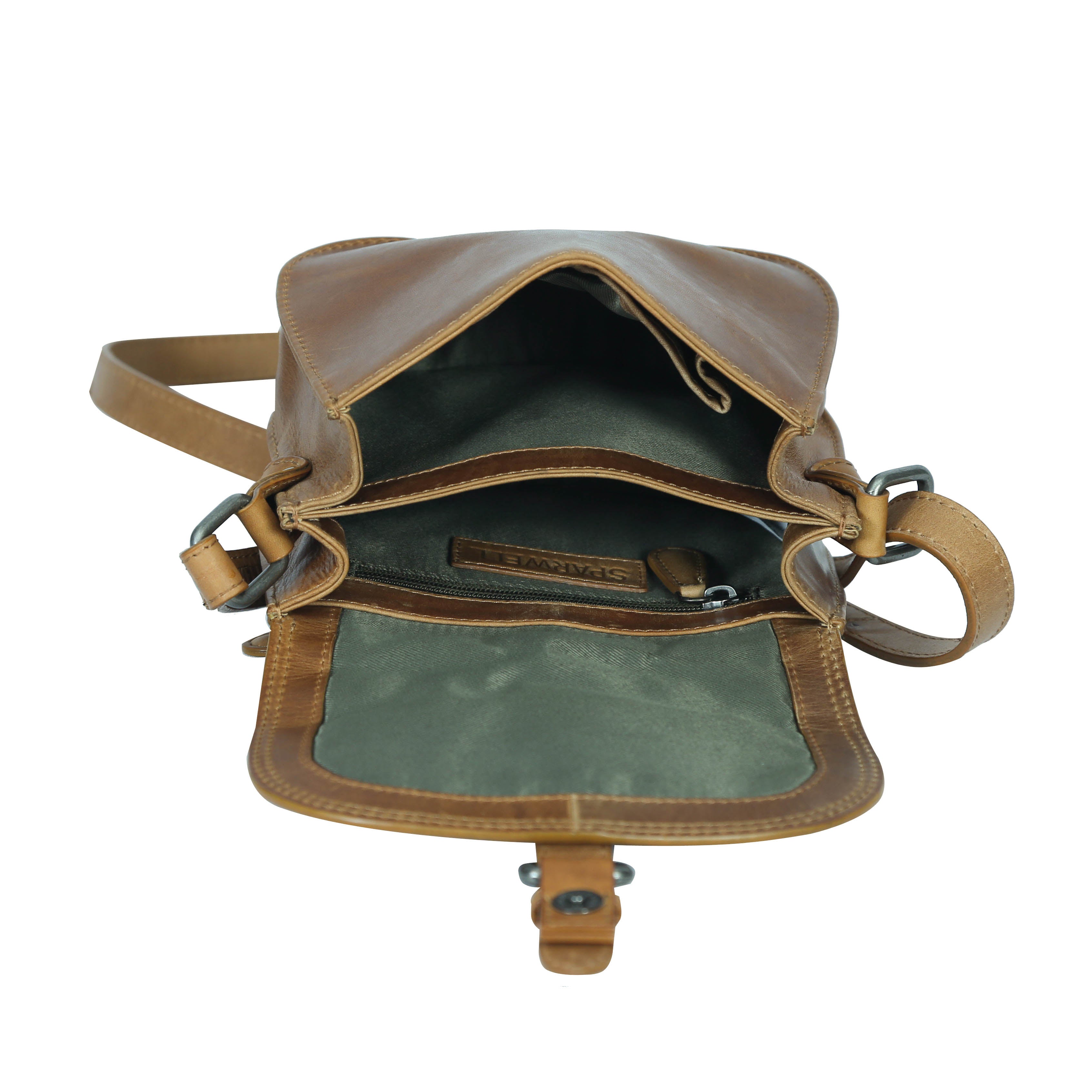 Kreation- Leder Umhängetasche / Crossbody