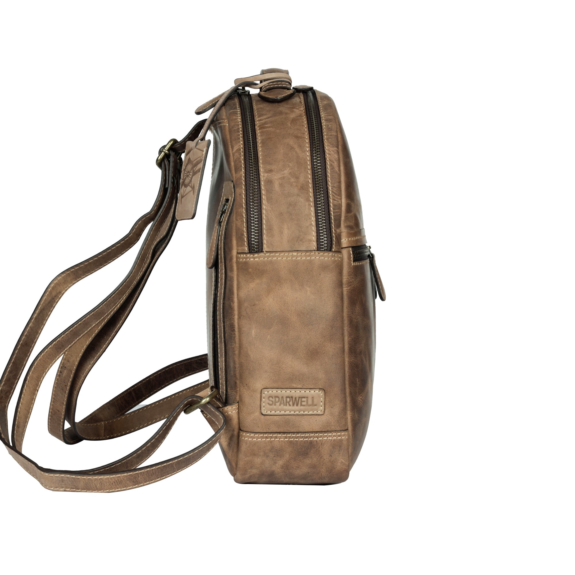 Trendy Tina - Leder Rucksack für Sie