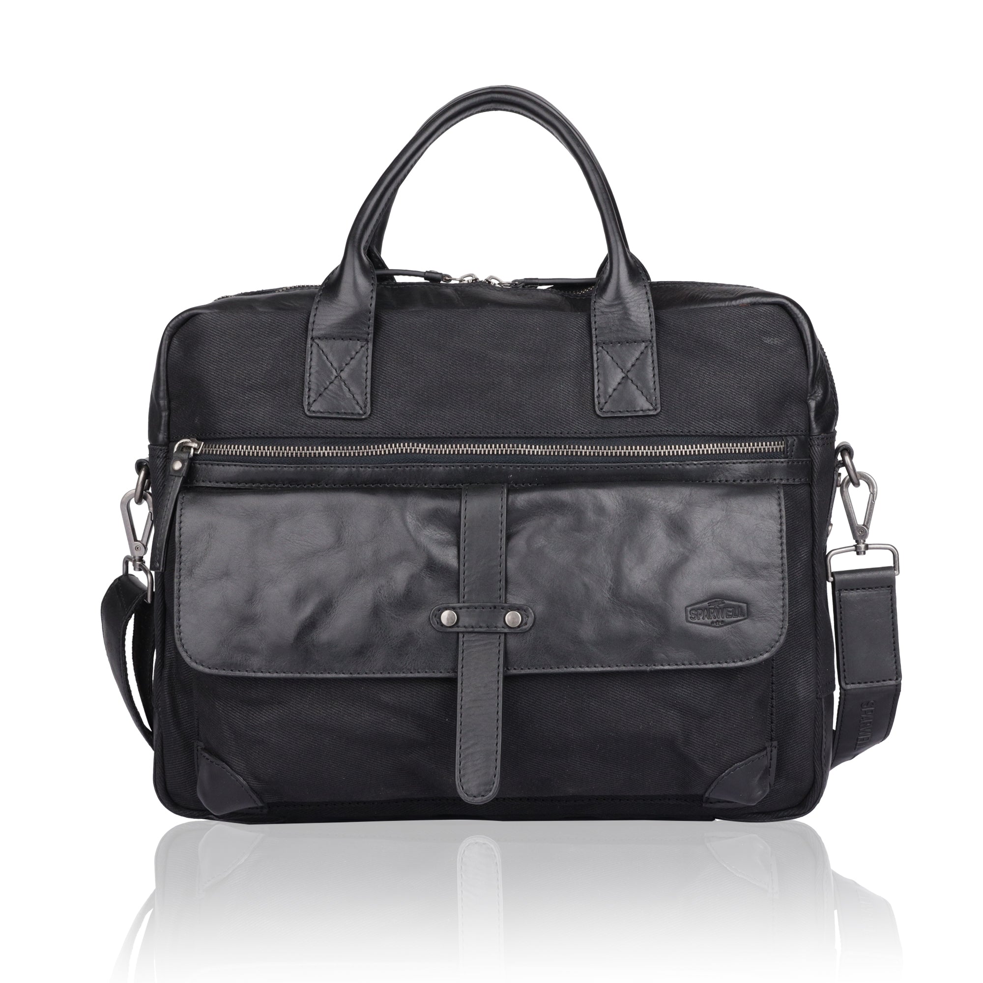 Rare - Leder Aktentasche / Laptoptasche