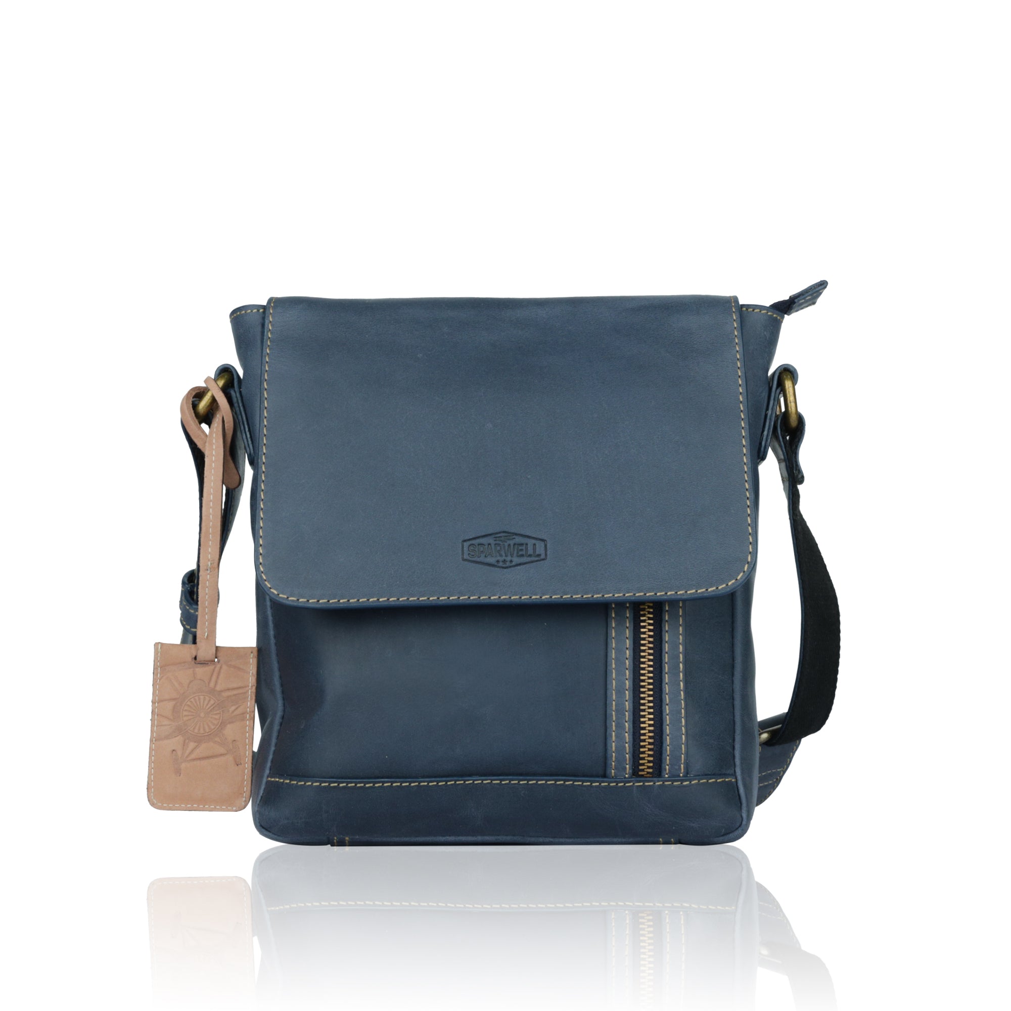 Treasure leather shoulder bag/crossbody