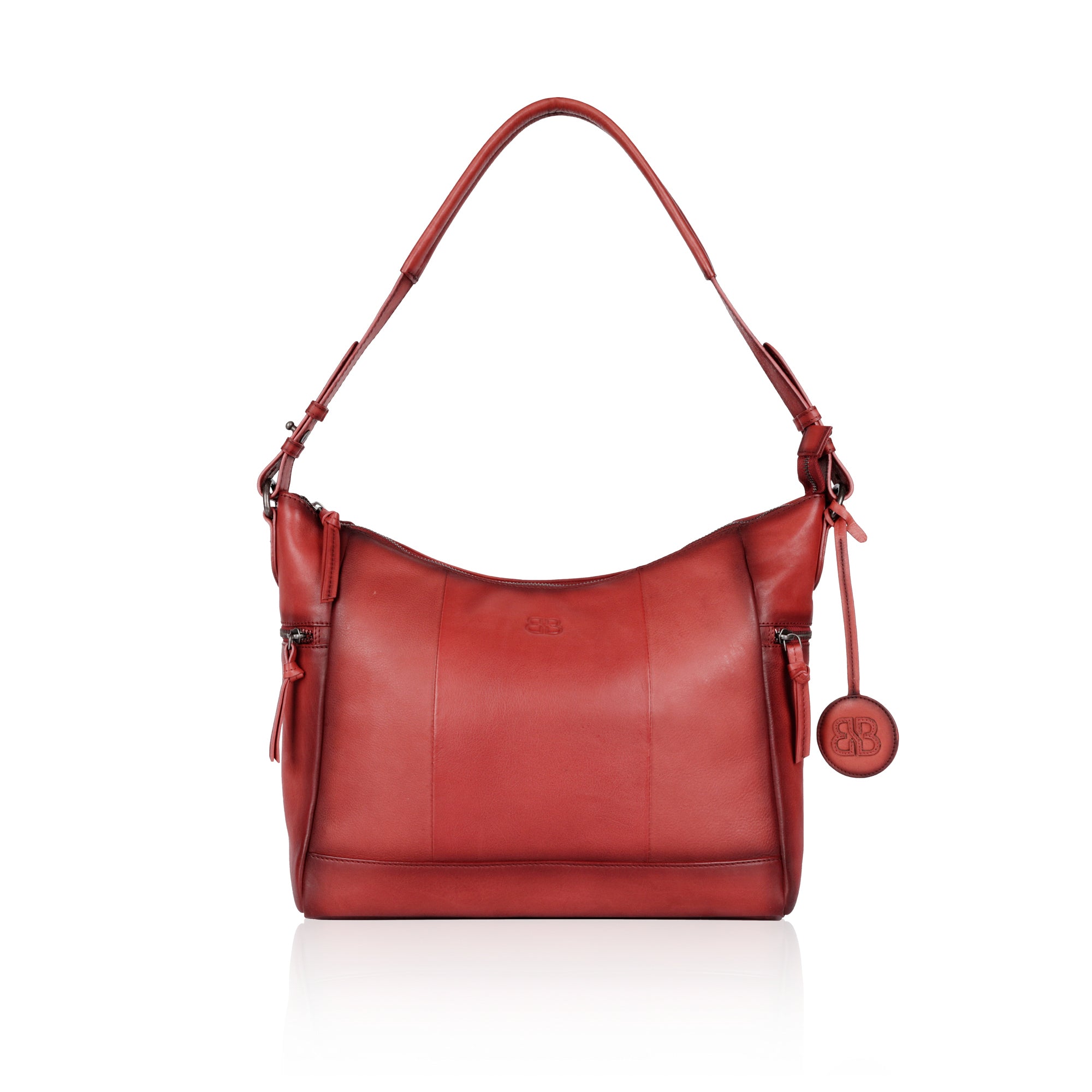 Tiana leather shoulder bag