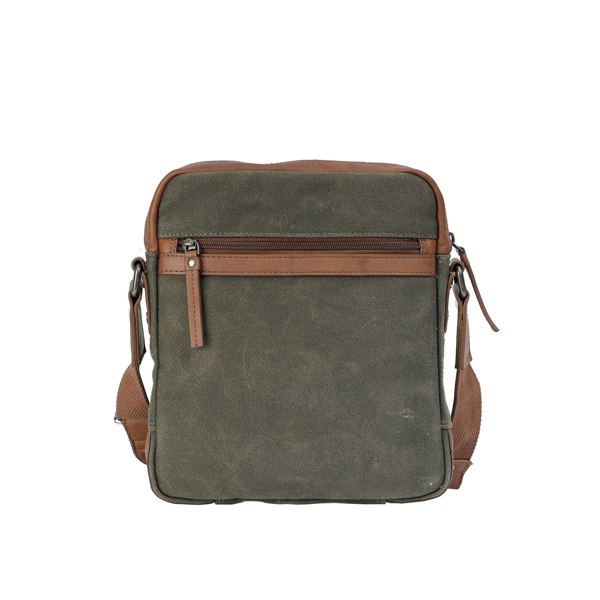 Find Art - Leder Umhängetasche / Crossbody